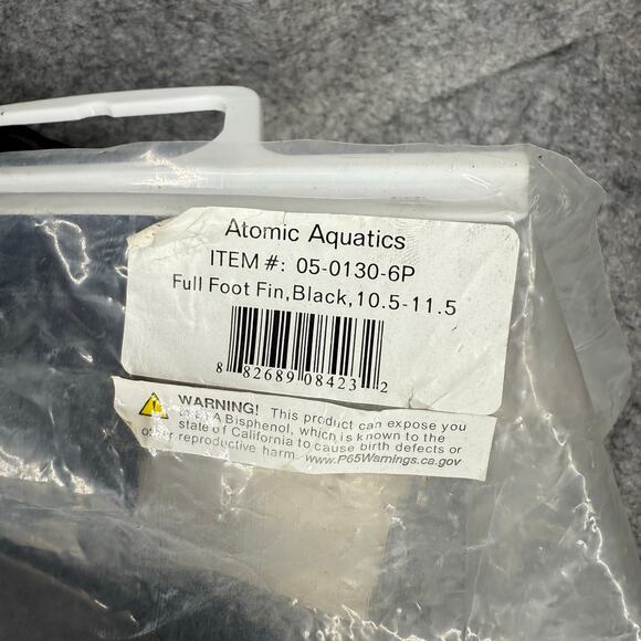 Atomic Aquatics Splitkin Full Foot Split Scuba Diving Snorkeling Fins 10.5-11.5 - Picture 8 of 8